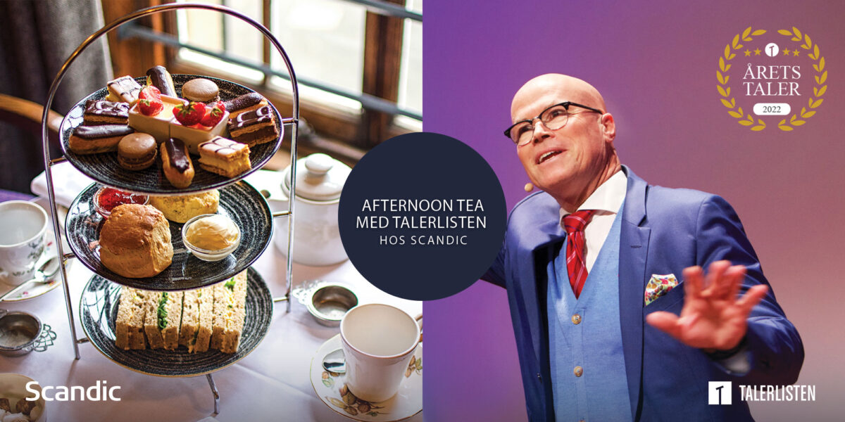 Afternoon Tea med Talerlisten hos Scandic - Oslo 19. desember 2024
