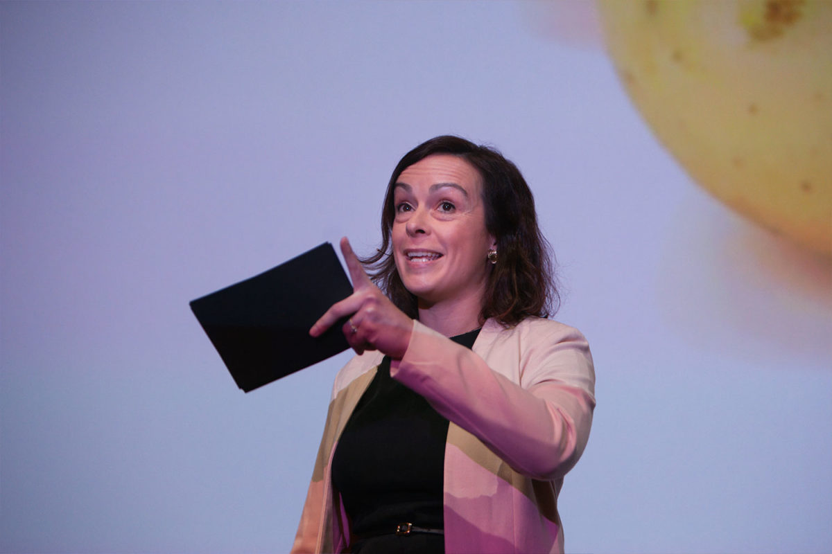 Cécile Moroni på WOW-konferansen